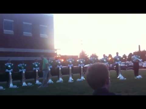 The Cavaliers 2011 Horn Line Warm Up
