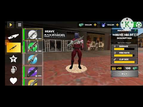 Rope hero AEROSTAT Gun testing 🔫