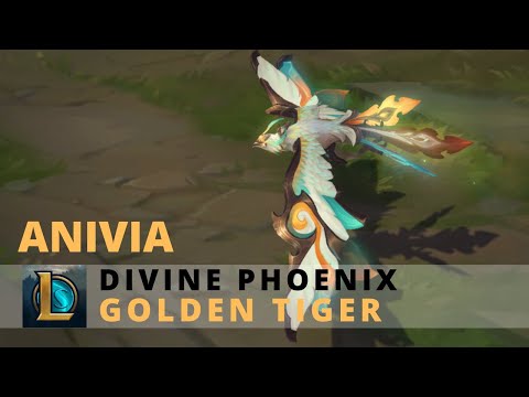 Divine Phoenix Anivia Golden Tiger Event Chroma - League of Legends
