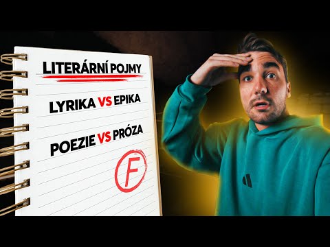 LITERÁRNÍ POJMY!