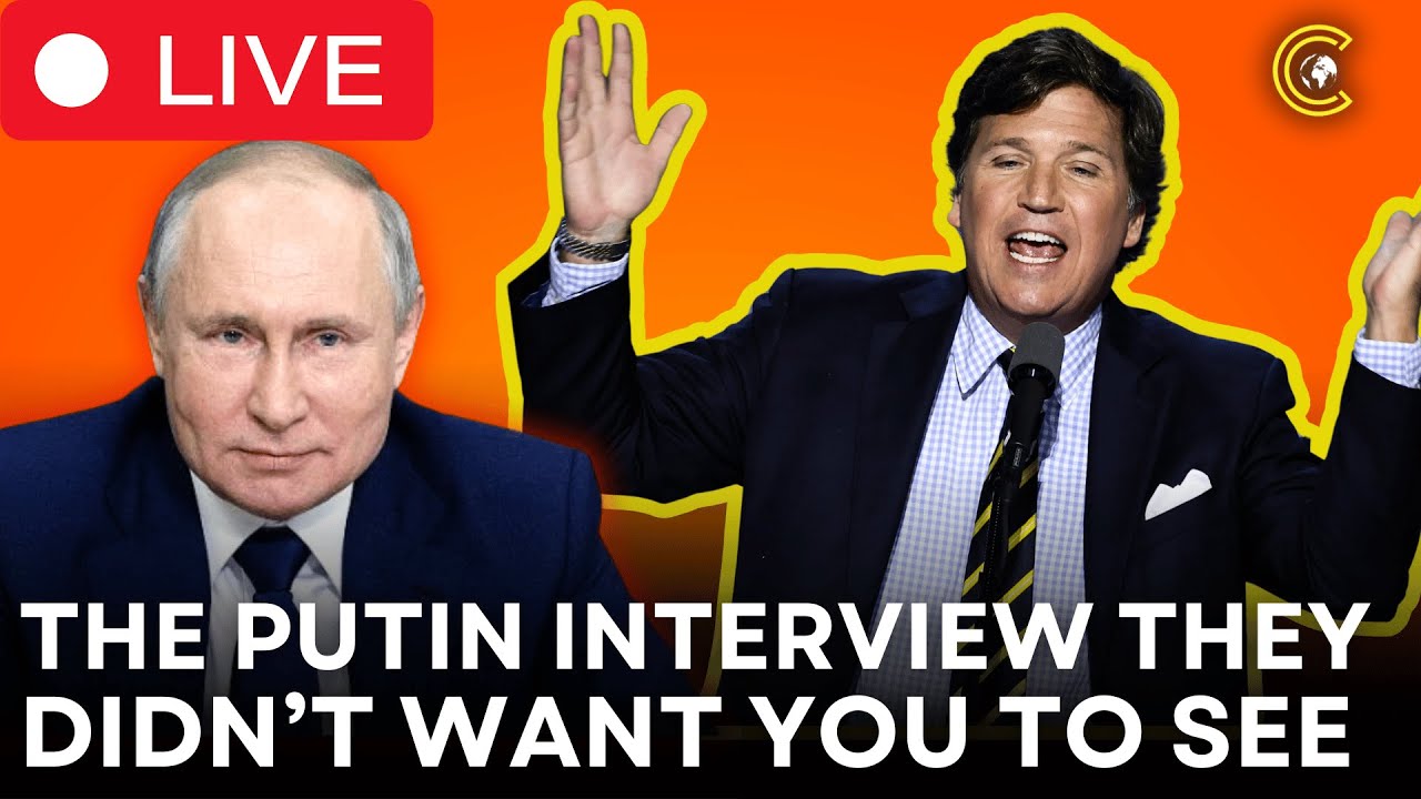 LIVE | Unreleased Part of Tucker Carlson’s Interview With Putin: The Truth About Ukraine | CLRCUT
