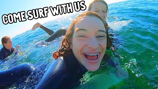 COME SURFING WITH SABRE AND THE NORRIS NUTS