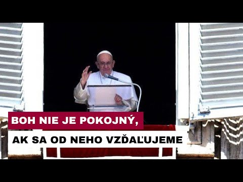 PRÍHOVOR PÁPEŽA FRANTIŠKA PRED MODLITBOU ANJEL PÁNA