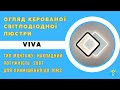 Світильник світлодіодний настінно - стельовий Viva 25w чорно-білий