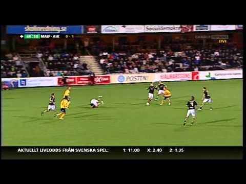 Allsvenskan 2011 Mjällby - AIK 0-2