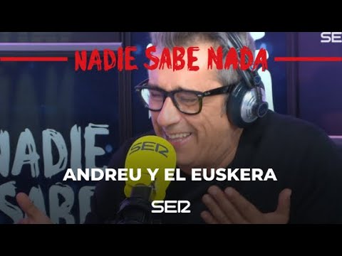 Andreu Buenafuente nos vuelve a deleitar con su euskera