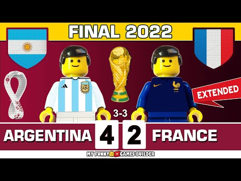 World Cup Final 2022 • Argentina vs France 4-2 (3-3) • All Goals & Extеndеd Hіghlіghts Lego Football