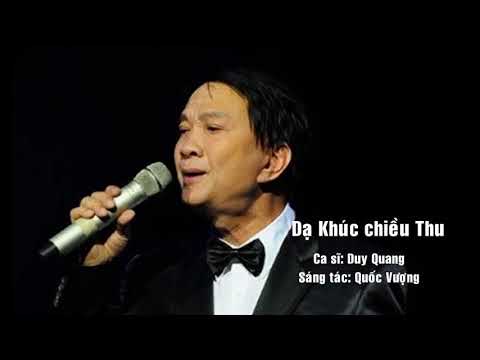 Dạ khúc chiều thu - Duy Quang