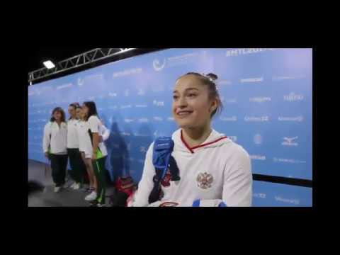 Elena Eremina - interview 2017 worlds podium training