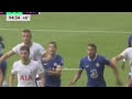 Romero grabbing Cucurella's hair (Chelsea vs Tottenham)
