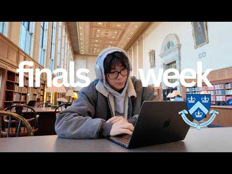 finals week vlog @ columbia | architecture review, all-nighters, library lock-ins