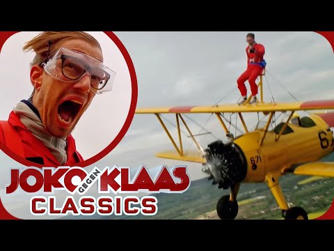 Joko strapped to an airplane and eating haggis?! | Duel around the World Classics | ProSieben