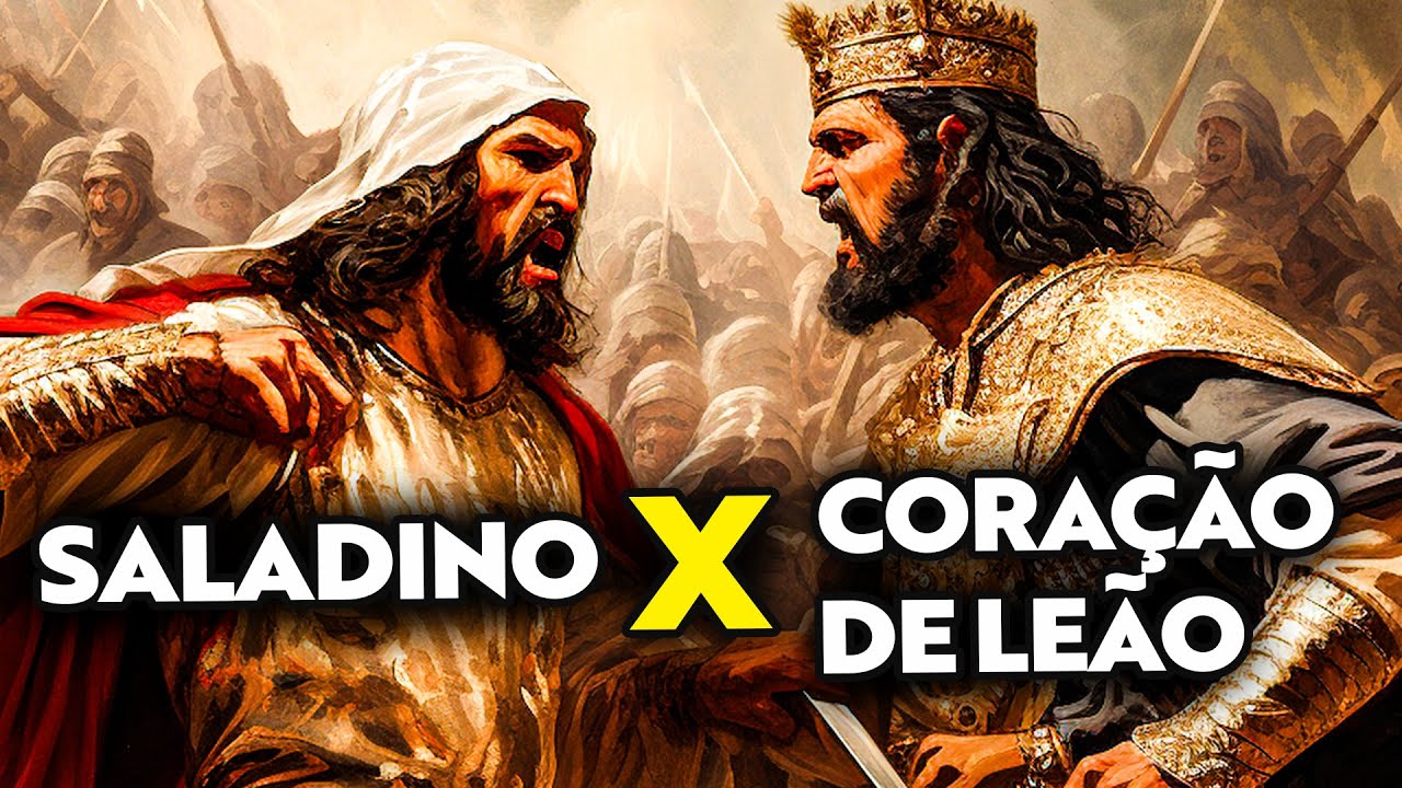 BATALHA DE ARÇUFE (ARSUFE) - SALADINO X CORAÇÃO DE LEÃO NA TERCEIRA CRUZADA MEDIEVAL