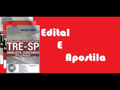 Edital Concurso TRE SP 2017 ANALISTA JUDICIÁRIO   ÁREA JUDICIÁRIA