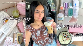 Getting My Life Together 🪷 Productive Reset Vlog, Waking Up Early, Journaling & Crumbl Cookie Run