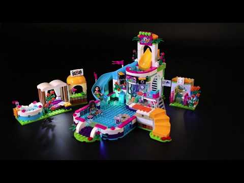 BriksMax Light Kit For Lego Friends Heartlake Summer Pool 41313