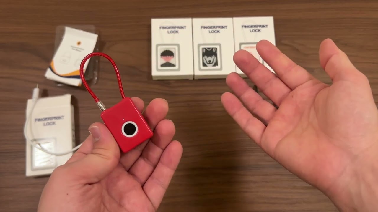 Smart Fingerprint Padlock – Security for Bags, Lockers, Gyms