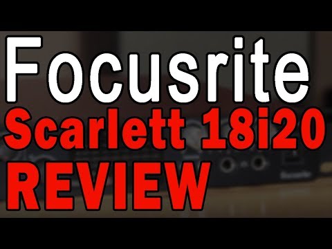Focusrite Scarlett 18i20 Audio Interface Review