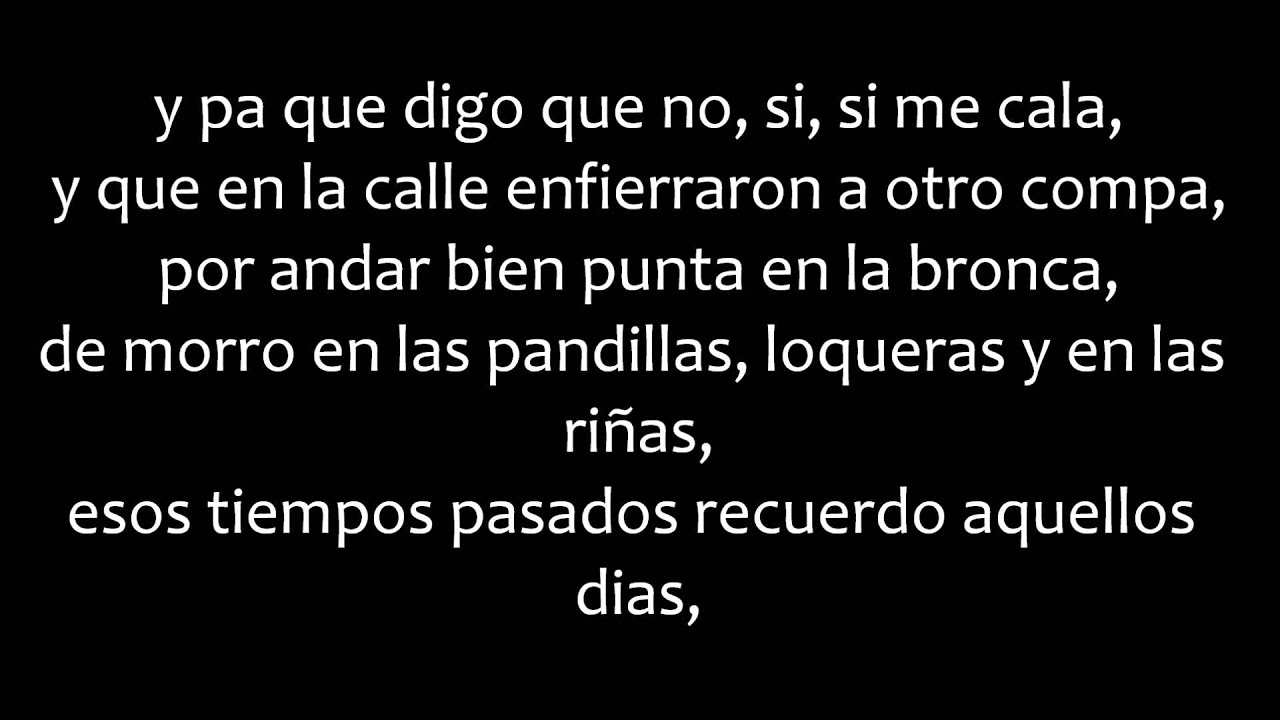 Los Caidos - Under Side 821  (Letra)