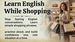 Practice English While Shopping || Graded Reader ✅️ || English Listening Practice 🎧