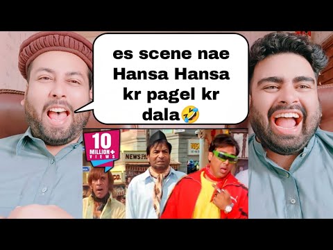 Govinda And Fayyaz Takkar Comedy Scene 😂 | Akhiyon se Goli Maray Movie