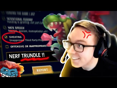 THEBAUSFFS reported me for playing TRUNDLE... (ABSOLUTE CINEMA)