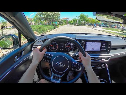 2021 Kia K5 GT-Line AWD - POV Test Drive (Binaural Audio)