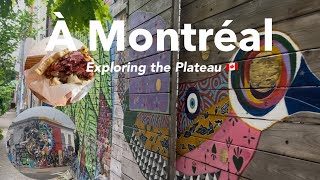 【モントリオール生活】 プラトー散歩/ 名物！スモークドミートサンド