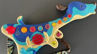 Video thumbnail for B Toys Woofer Hound Dog Guitar Puppy Kids Musical Instrument Strum  🎶 🎵 🎶 🎵 🎶  🎶 🎵 by Fred Jen