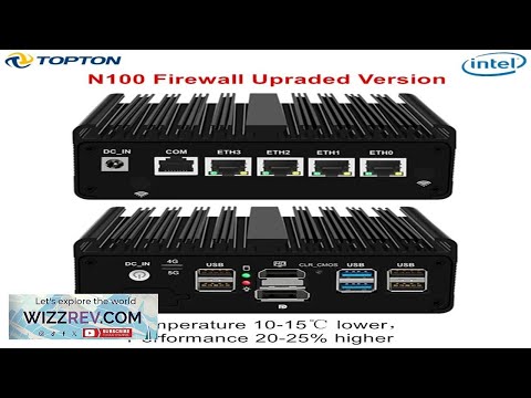 2025 pfSense Firewall Soft Router N150 N5105 N4000 4xIntel i226 2.5G LAN
