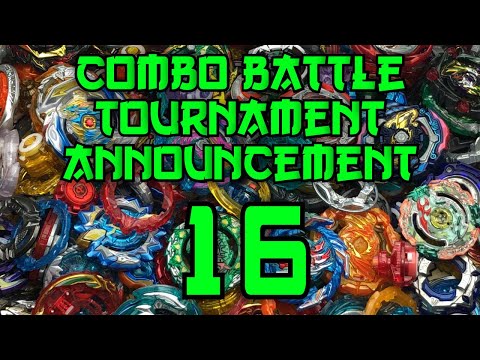 COMBO BATTLE TOURNAMENT 16 ANNOUNCEMENT! Beyblade Burst CBT