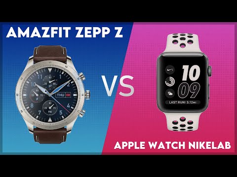 Amazfit Zepp Z vs Apple Watch NikeLab Comparison