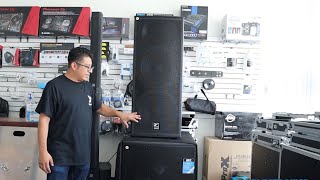 Video thumbnail for Yorkville Elite EF215P Revisando La Nueva Bocina para medios de 1200 watts by Dj eShop - FM Electronics