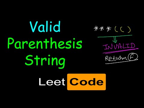 Valid parenthesis string | Leetcode #678
