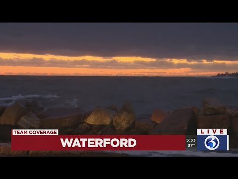 VIDEO: Wild winds, raging seas in Waterford