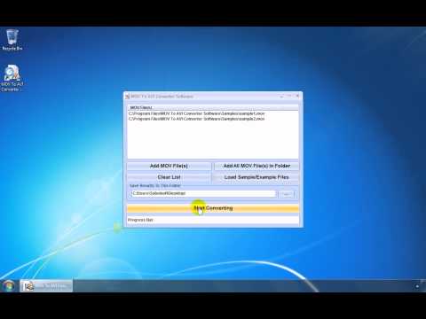 MOV To AVI Converter Software