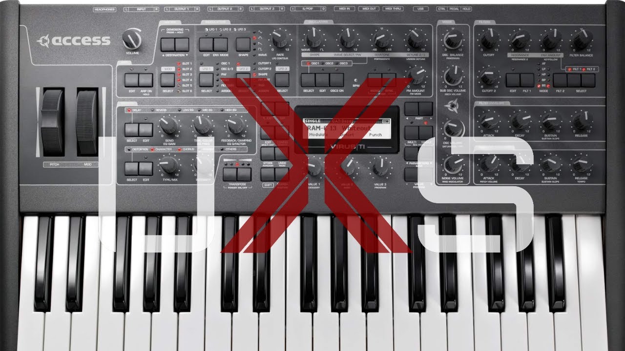 access Virus Ti2 POLAR WhiteOut Edition of 61-key Access Virus Ti