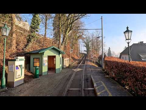 ★ 4K 🇦🇹 Linz Hauptplatz - Pöstlingberg Führerstandsmitfahrt [12.2025] (steilste Adhesionsbahn*)