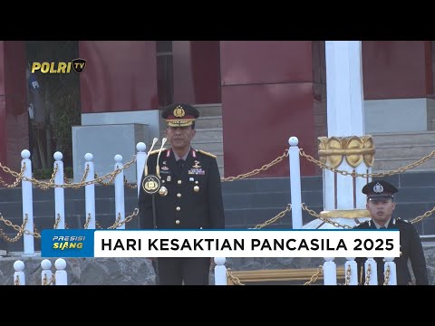 POLDA SULTENG GELAR UPACARA HARI KESAKTIAN PANCASILA 2025
