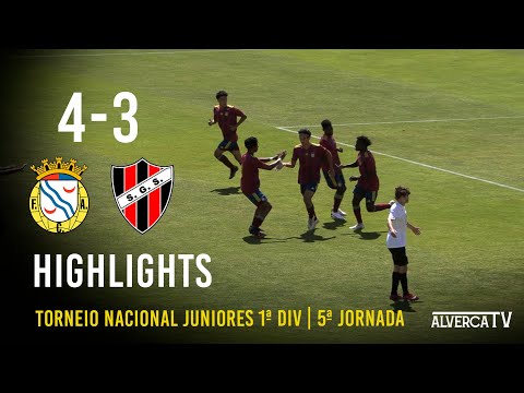 FC Alverca 4-3 Sacavenense | Highlights
