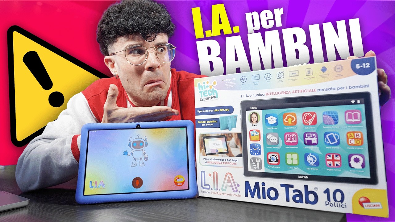 HO PROVATO IL PRIMO TABLET PER BAMBINI CON L'INTELLIGENZA ARTIFICIALE! 🥶 (ha BESTEMMIAT0)