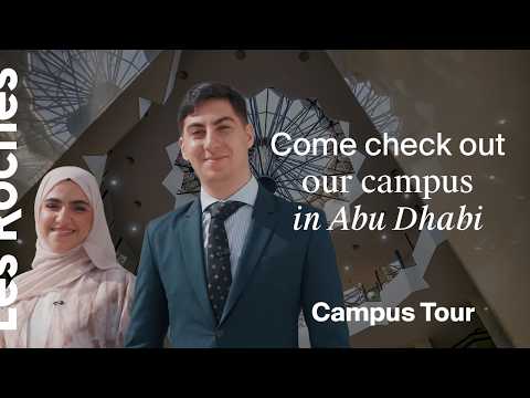 Campus tour of Les Roches Abu Dhabi