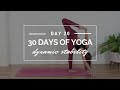 Day 20 30 Min Yoga Flow Activate Core Challenge Balance 30 Day Yoga