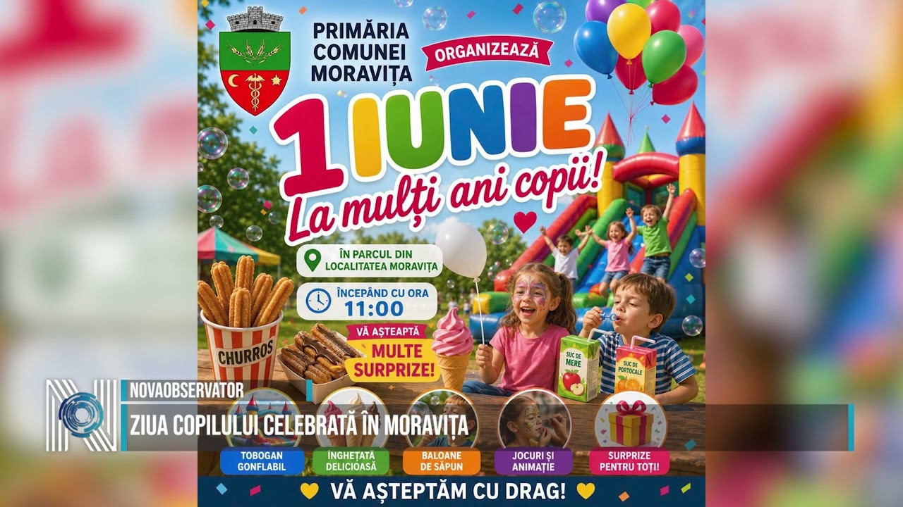 Ziua Copilului celebrată în Moravița