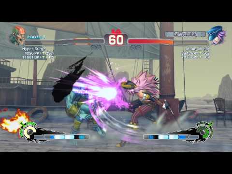 USF4 Ranked Matches Atrain (Poison) VS Hyper Surge (Dhalsim