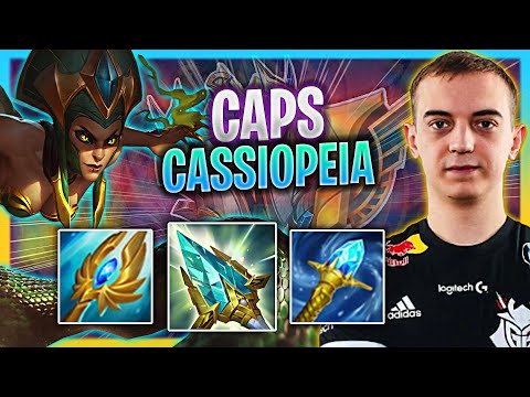 CAPS IS SO STRONG WITH CASSIOPEIA! | G2 Caps Plays Cassiopeia Mid vs Garen! | Season 2023