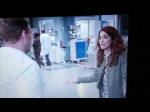 Meredith surprise texted to Owen and Teddy