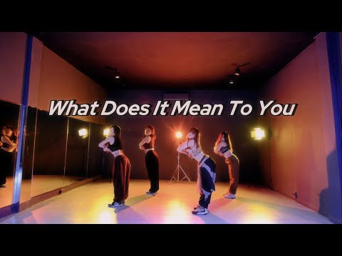 Carpetman - What Does It Mean To You / Dance cover
