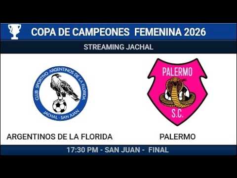 ARGENTINOS DE LA FLORIDA VS PALERMO