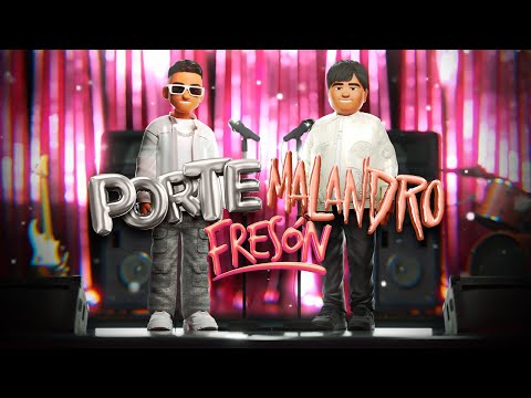 Porte Malandro Fresón (Video Con Letra) - Joaquin Medina, Octavio Cuadras